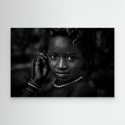 Girl from Benin by Joxe Inazio Kuesta Garmendia