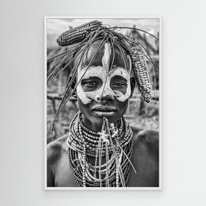 A Woman of the Karo Tribe (Omo Valley-Ethiopia). by Joxe Inazio Kuesta Garmendia