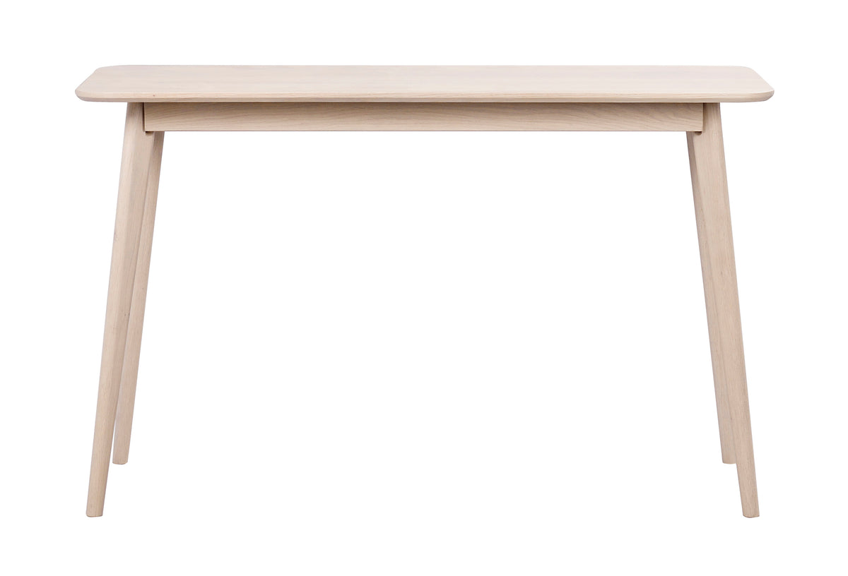 Yumi Console Table / Desk – Whitewash Oak