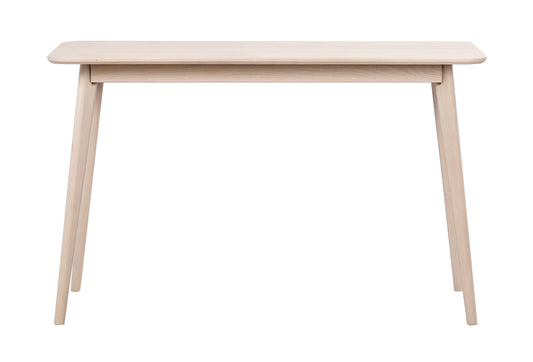 Yumi Console Table / Desk – Whitewash Oak