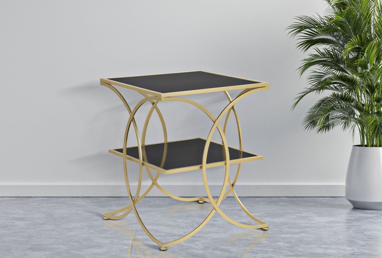 DOUBLE Side Table  CM 45X45X55
