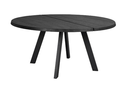 Rowico FRED Round Black Ash Table 160CM