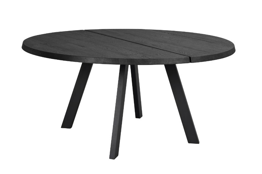FRED Round Black Ash Table 160CM