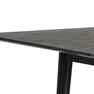 FENWOOD Black Extanding Table 180CM to 260CM, ROWICO- D40Studio