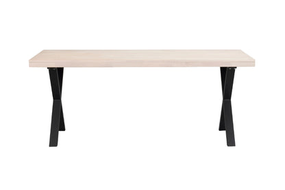 BROOKLYN Esstisch mit X-Beinen 170 cm/270 cm