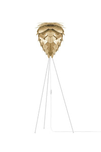 CONIA Big BRUSHED BRASS Floor Lamps, VITA Copenhagen- D40Studio