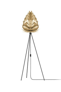 CONIA Big BRUSHED BRASS Floor Lamps, VITA Copenhagen- D40Studio