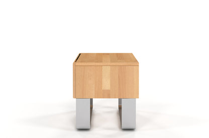KIELCE Beech Bedside Cabinet