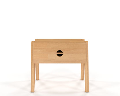 RADOM Beech Bedside Cabinet