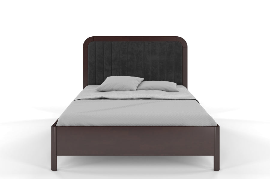 MODENA Wooden Bed - Upholstered