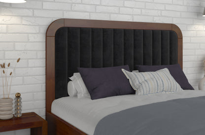 MODENA Wooden Bed - Upholstered