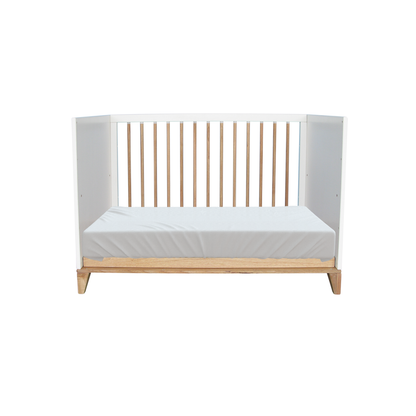 Cama evolutiva Naia ratán 60x120 - Neige