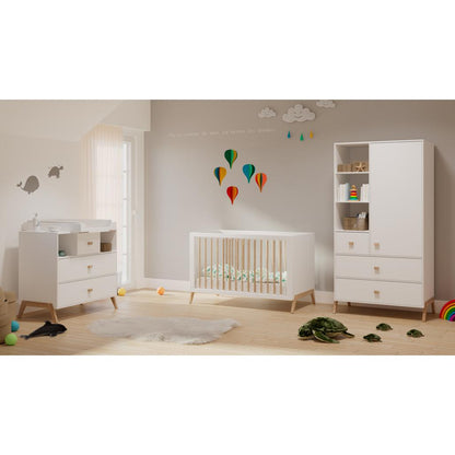 Marélie Evolutive Bett 60 x 120 – Neige