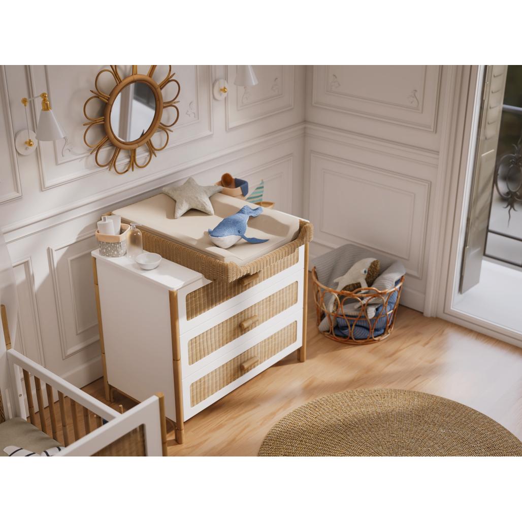LEO Changing Table Natural