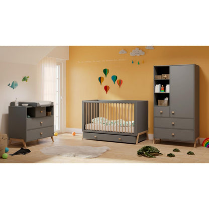Marélie Evolutive Bed 70 x 140 - Silex