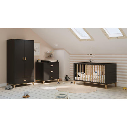 Naia Kleiderschrank - Onyx