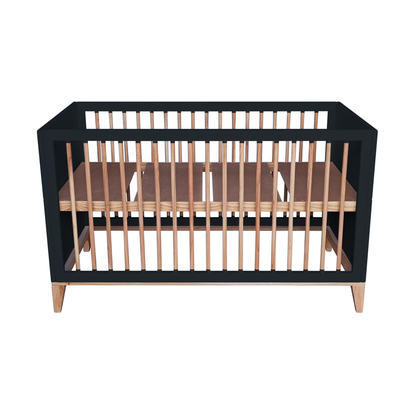 Nami Evolutive Bett Rattan 70 x 140 - Onyx
