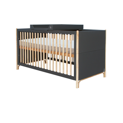 Oceane Evolutive Bed Cannes 70 x 140 - Ardoise