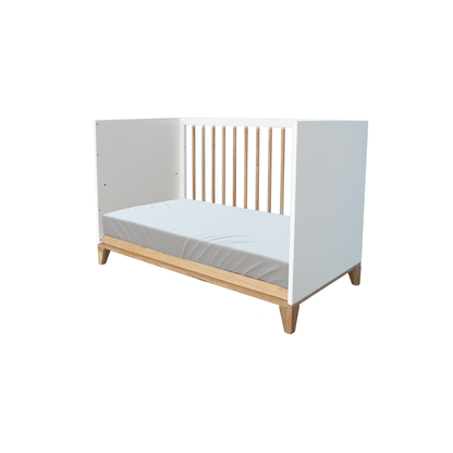 Cama evolutiva Naia ratán 60x120 - Neige