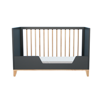 Nami Evolutive Bett Rattan 60 x 120 - Onyx