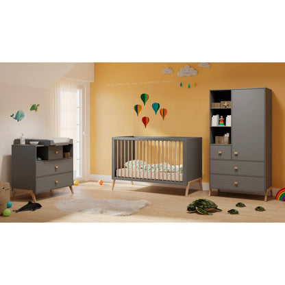 Marélie Evolutive Bed 70 x 140 - Silex