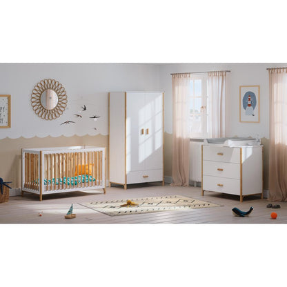 Oceane Evolutive Bed Cannes 60 x 120 - Neige