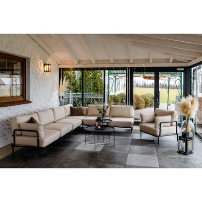 SIT-SIT SALVE 3 Seater + Pouf MODULE Indoor/Outdoor