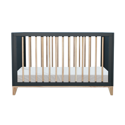 Nami Evolutive Bett Rattan 60 x 120 - Onyx