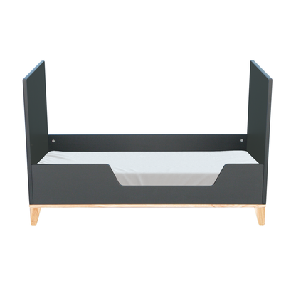 Nami Evolutive Bett Rattan 60 x 120 - Onyx