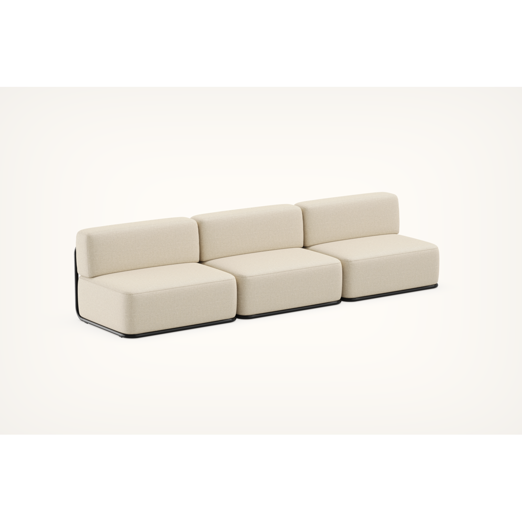 STRAW 3 Seater Outdoor