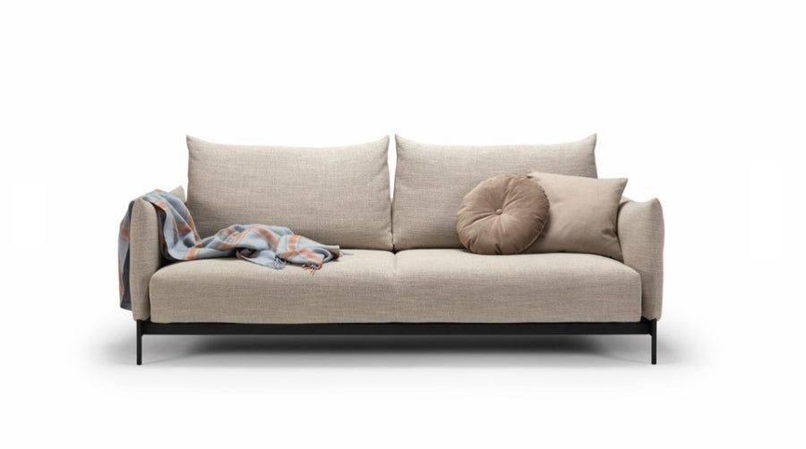MALLOY Sofa Bed With Metal Legs