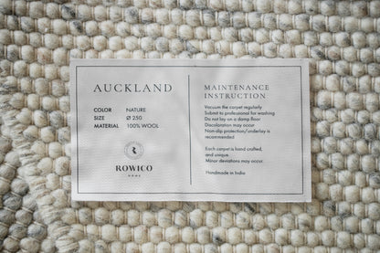 Rowico AUCKLAND Wool Round Carpet Ø250