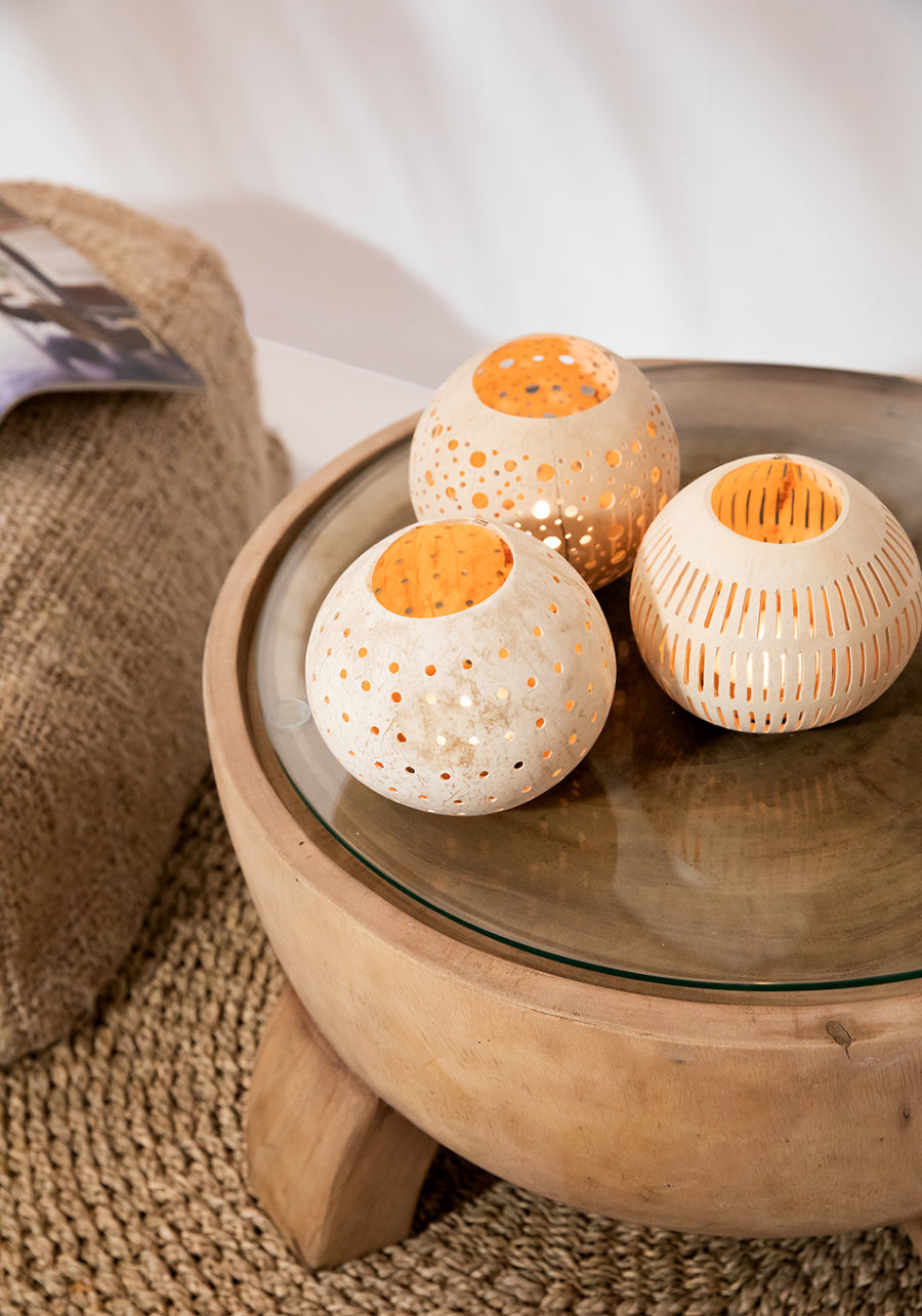 COCONUT Spot Candle Holder