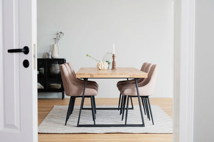 Rowico BROOKLYN U Legs Oak Dining Table 220/320CM