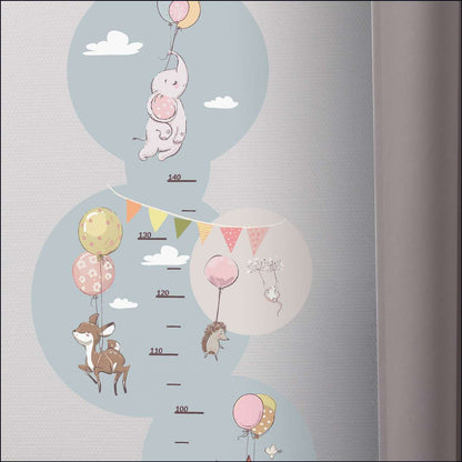 Bubble Dreams Wachstumsdiagramm-Aufkleber, 150 x 80 cm