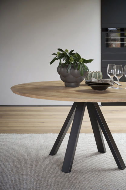 Rowico CARRADALE V-Leg Round Dining Table Ø150 CM