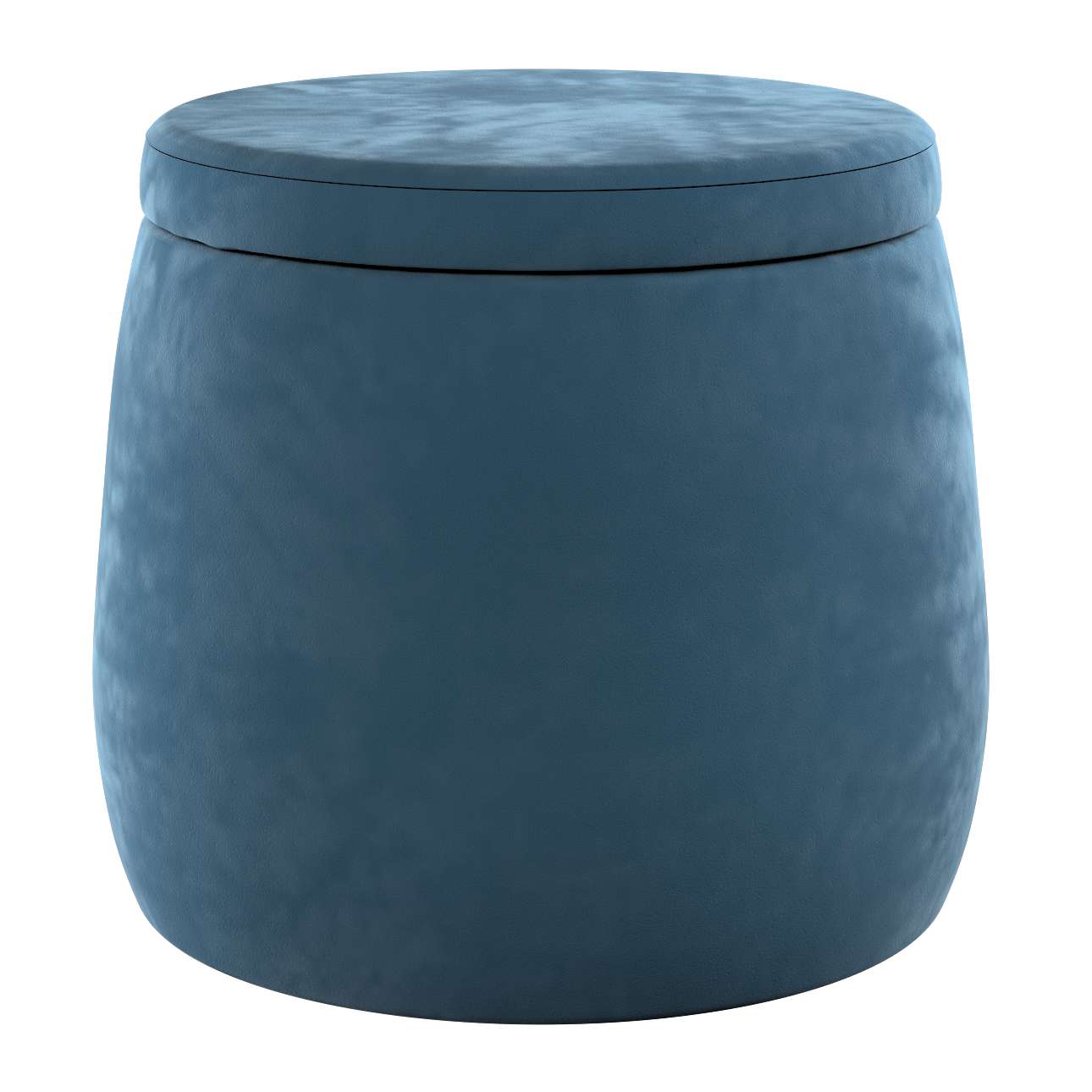 Candy Jar pouf - ø40 - Posh Velvet - dark blue