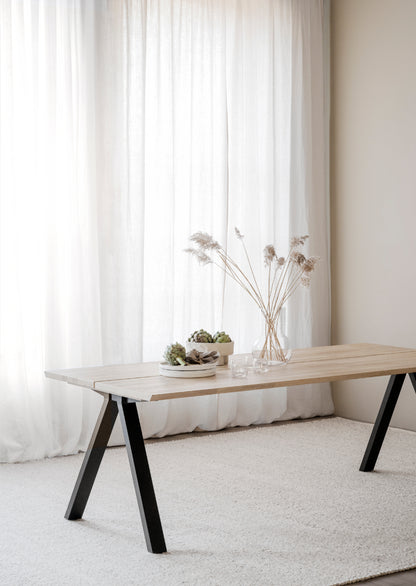 Rowico CARRADALE V-Leg Dining Table 220 to 320CM