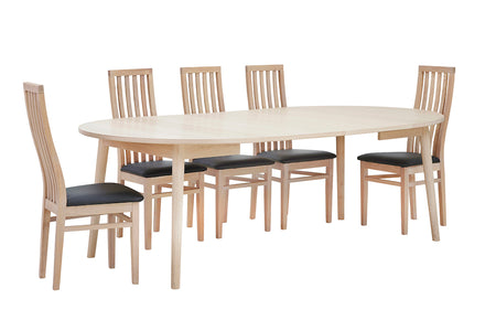 SORØ 120 Round Extending Table, Ø 130/230CM, CASØ- D40Studio