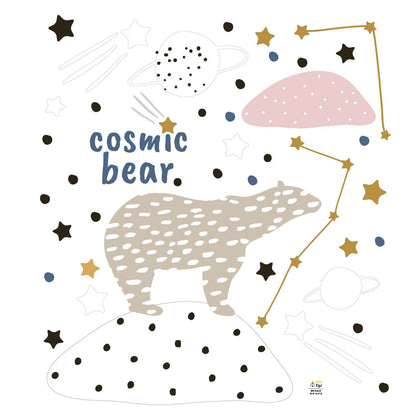 Cosmic Bear Sticker Set - 90 x 100 cm