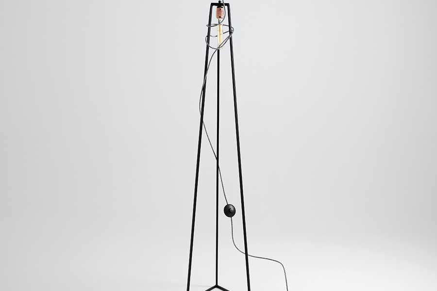 TRIMETRIC Floor Lamp, CustomForm- D40Studio