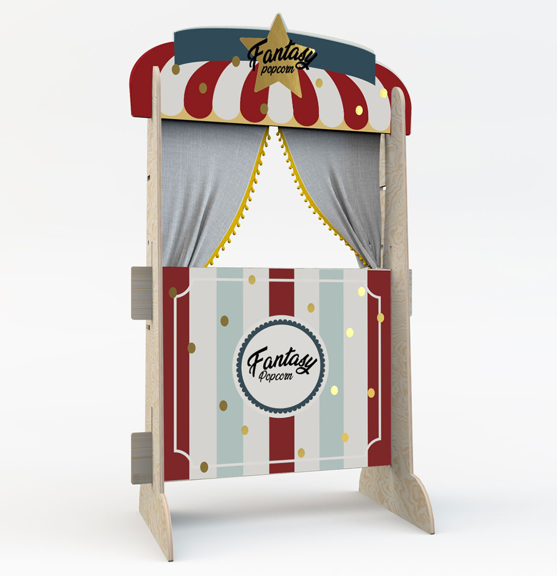 FANTASY Popcorn Shop! Toy And Bookstand In One 135CM