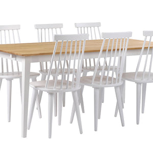 FILIPPA Oak Dining Table 180CM/230CM/280CM, ROWICO- D40Studio