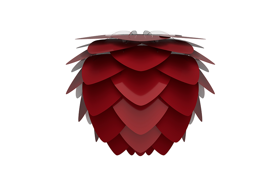 ALUVIA WILLOW RUBY RED Wall Lamp, UMAGE/VITA Copenhagen- D40Studio