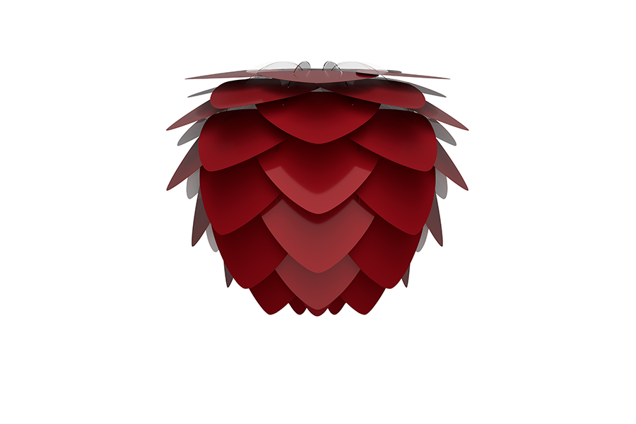 ALUVIA WILLOW RUBY RED Wall Lamp, UMAGE/VITA Copenhagen- D40Studio