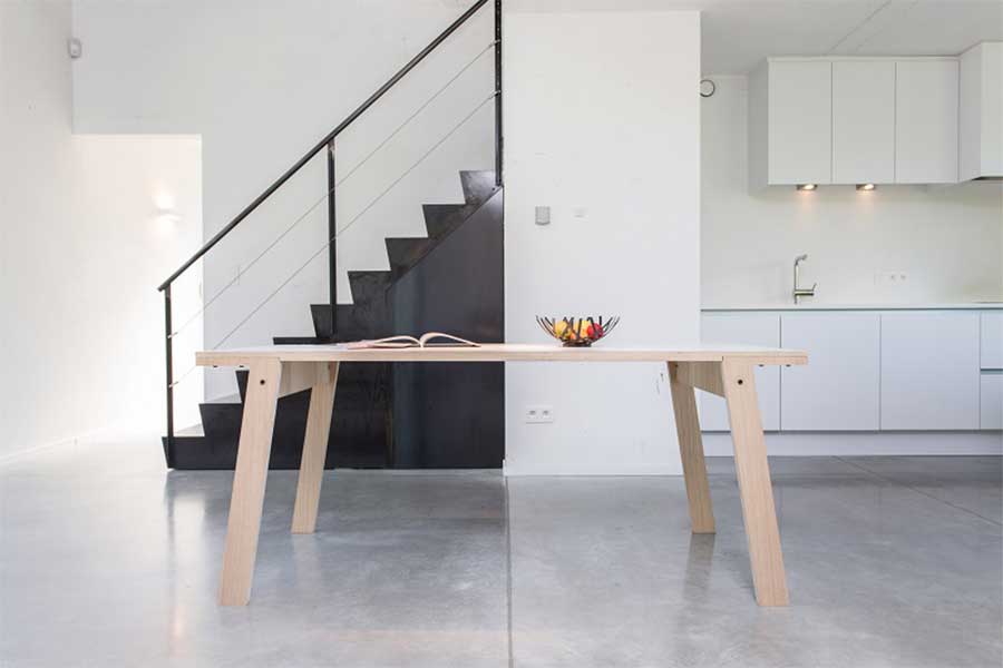 FLAT Table 150CM 180CM 200CM, rform- D40Studio