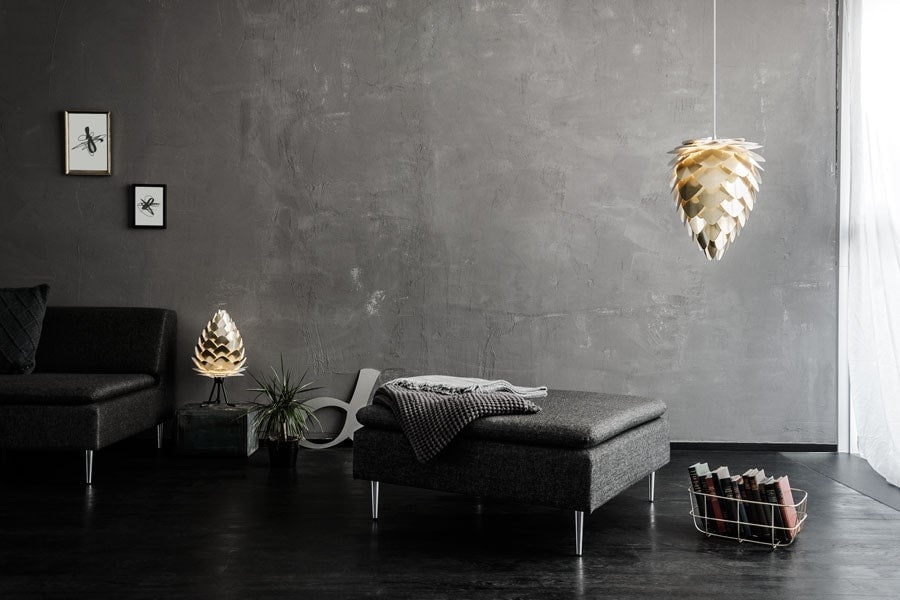 CONIA BRUSHED BRASS Table Lamp, VITA Copenhagen- D40Studio