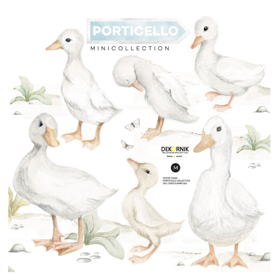 GEESE Porticello Set Wall Sticker