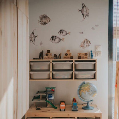 Wandtattoo Fische / Geschichten aus dem Meer 