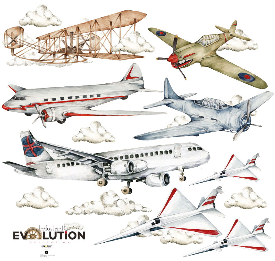 HISTORY Of Planes / Industrial Evolution